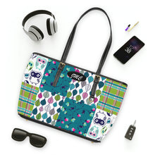 Load image into Gallery viewer, Blue Owl PU Leather Shoulder Bag
