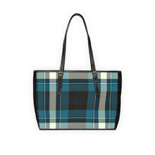 Load image into Gallery viewer, Blueberry Plaid PU Leather Shoulder Bag
