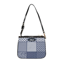 Load image into Gallery viewer, Blue Squares 4 Small Shoulder Bag
