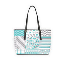 Load image into Gallery viewer, Blue Float PU Leather Shoulder Bag

