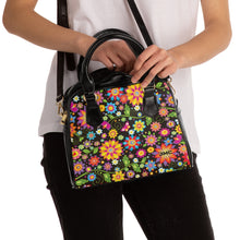 Load image into Gallery viewer, Flower Burst Shoulder Handbag
