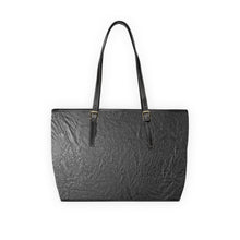 Load image into Gallery viewer, Black Gigantic Flower PU Leather Shoulder Bag
