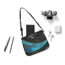 Load image into Gallery viewer, Blue Wave Small Shoulder Bag
