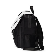 Load image into Gallery viewer, White Leaf Unisex Casual Shoulder Backpack
