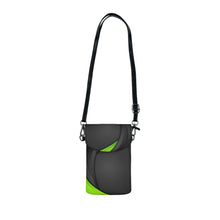 Load image into Gallery viewer, Green Fun Small Cell Phone Wallet
