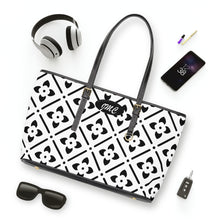 Load image into Gallery viewer, Simple Flower PU Leather Shoulder Bag
