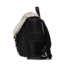 Load image into Gallery viewer, Gray Splash Unisex Casual Shoulder Backpack
