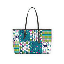 Load image into Gallery viewer, Blue Owl PU Leather Shoulder Bag
