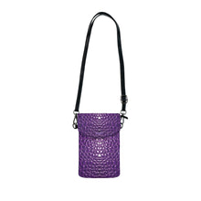 Load image into Gallery viewer, Purple Vintage 9 Small Cell Phone Wallet
