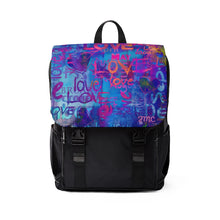 Load image into Gallery viewer, Love Blue Unisex Casual Shoulder Backpack
