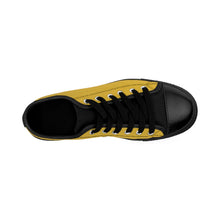 Load image into Gallery viewer, Yellow Tweets Women's/Youth Sneakers
