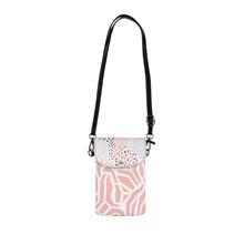 Load image into Gallery viewer, Traveling Pink Small Cell Phone Wallet
