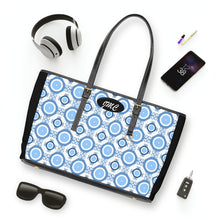Load image into Gallery viewer, Blue Burst PU Leather Shoulder Bag
