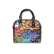 Load image into Gallery viewer, Graffiti 3 Shoulder Handbag
