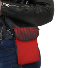 Load image into Gallery viewer, Red Creator Small Cell Phone Wallet
