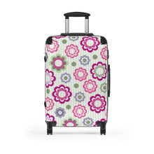 Load image into Gallery viewer, Floating Colored Flowers Suitcases
