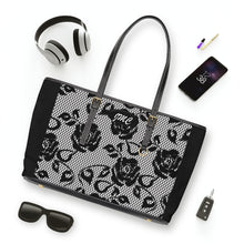 Load image into Gallery viewer, Sheer Flower PU Leather Shoulder Bag
