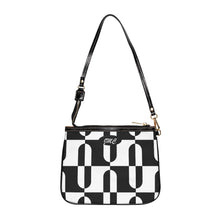 Load image into Gallery viewer, Black Hooks Small Shoulder Bag
