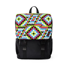 Load image into Gallery viewer, Diamond Maze Unisex Casual Shoulder Backpack
