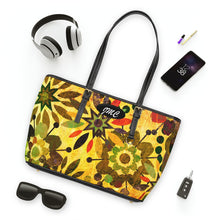 Load image into Gallery viewer, Bursting Air Flowers PU Leather Shoulder Bag
